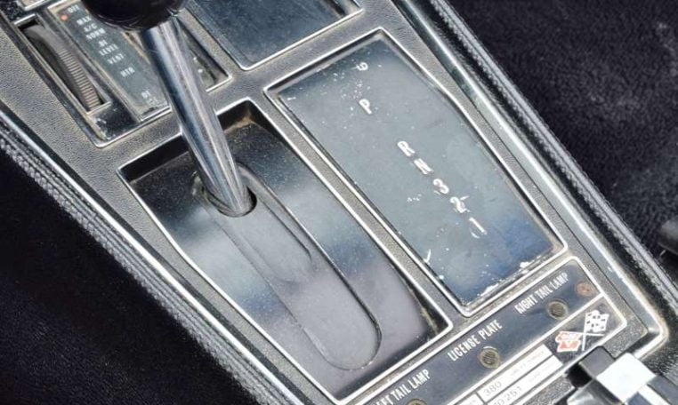 Chevrolet Corvette 1970 Geel Met Zwart Interieur