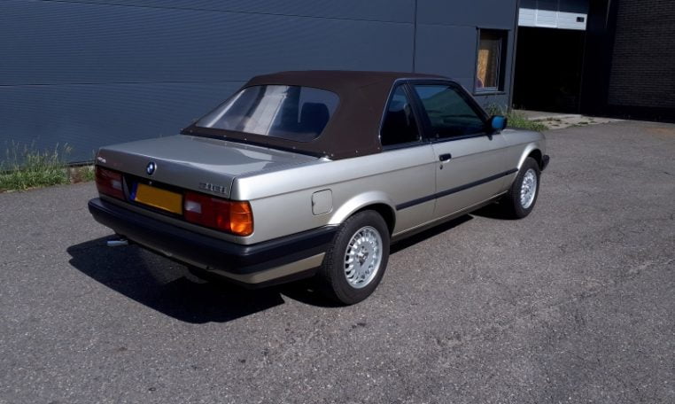 BMW 316i Baur Cabrio E30 Bronzitbeige Metallic 4916 Km