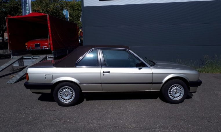 BMW 316i Baur Cabrio E30 Bronzitbeige Metallic 4916 Km