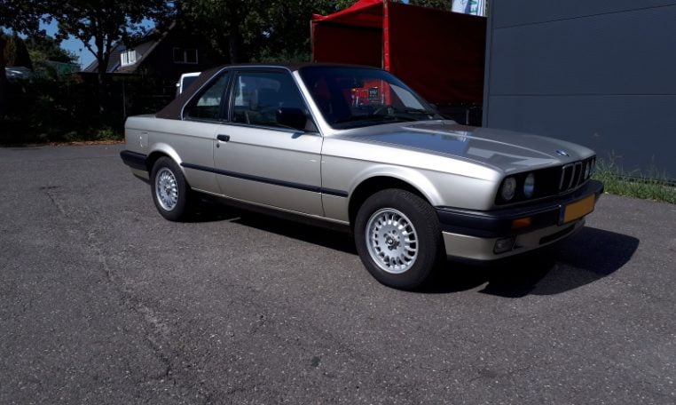 BMW 316i Baur Cabrio E30 Bronzitbeige Metallic 4916 Km