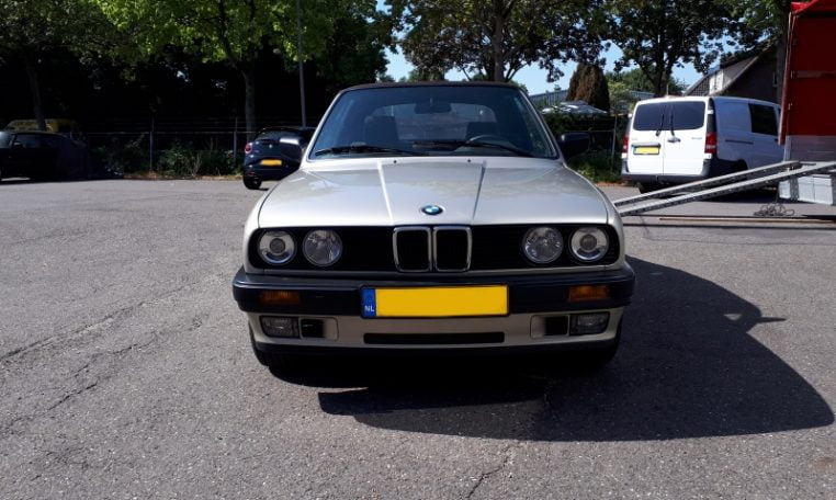BMW 316i Baur Cabrio E30 Bronzitbeige Metallic 4916 Km