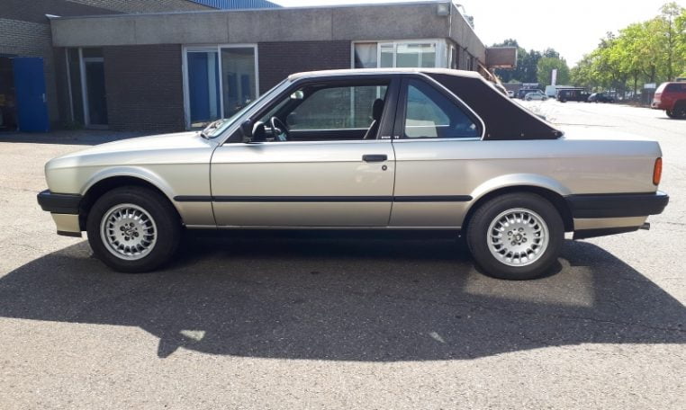 BMW 316i Baur Cabrio E30 Bronzitbeige Metallic 4916 Km
