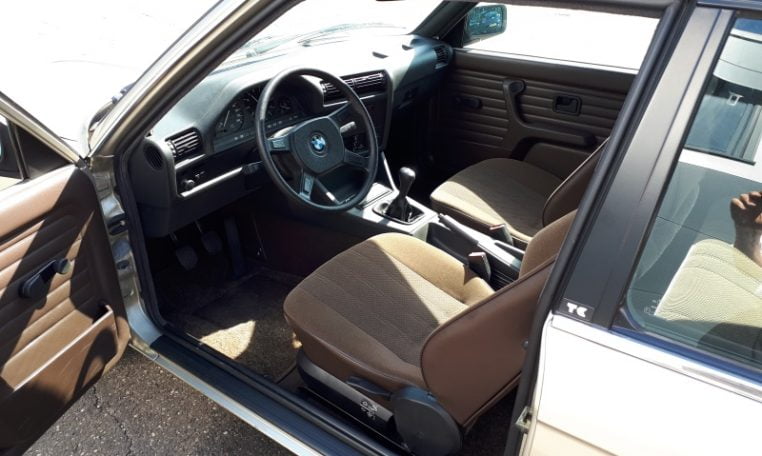BMW 316i Baur Cabrio E30 Bronzitbeige Metallic 4916 Km