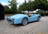 Triumph TR3A Lichtblauw Met Beige Leder