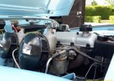 Triumph TR3A Lichtblauw Met Beige Leder