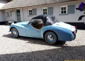 Triumph TR3A Lichtblauw Met Beige Leder