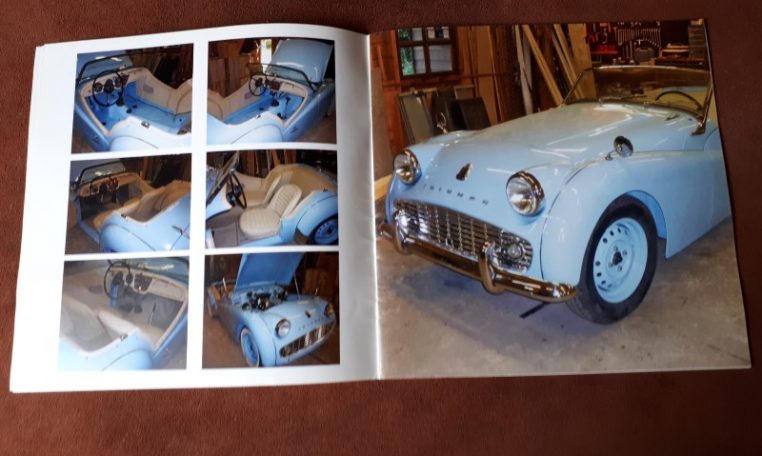 Triumph TR3A Lichtblauw Met Beige Leder 01 (