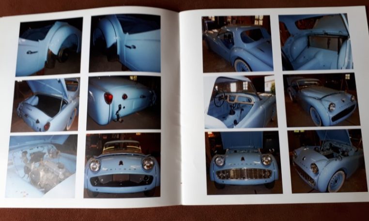 Triumph TR3A Lichtblauw Met Beige Leder 05 (
