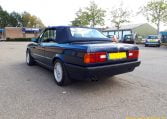 BMW 320i Cabrio E30 Mauritiusblauw Zwart Leder 206000 Km
