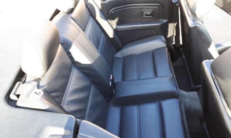 BMW 320i Cabrio E30 Mauritiusblauw Zwart Leder 206000 Km