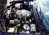 BMW 320i Cabrio E30 Mauritiusblauw Zwart Leder 206000 Km
