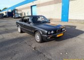 BMW 325i Cabrio E30 Diamantzwart Met Zwart Leder 107000 Km Airco