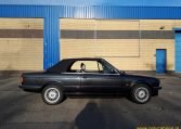 BMW 325i Cabrio E30 Diamantzwart Met Zwart Leder 107000 Km Airco