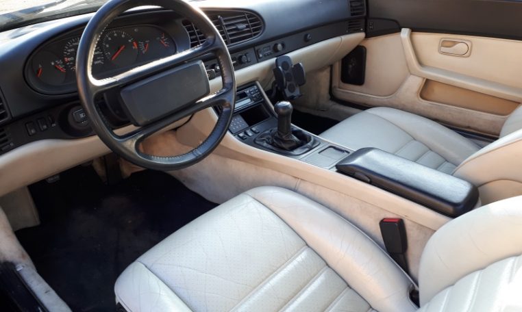 Porsche 944 Cabrio 3.0 S2 Lakzwart Met Beige Leder 173000 Km
