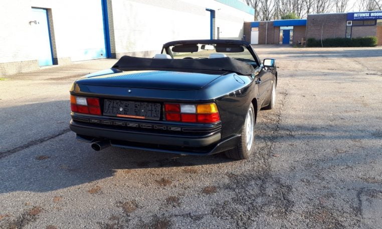 Porsche 944 Cabrio 3.0 S2 Lakzwart Met Beige Leder 173000 Km