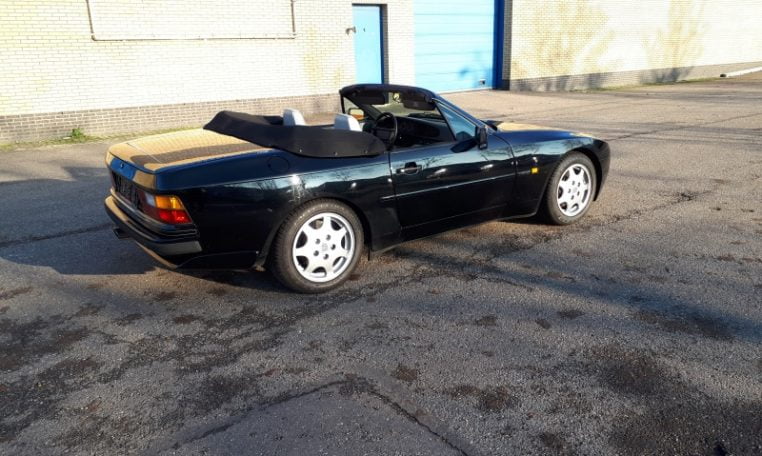 Porsche 944 Cabrio 3.0 S2 Lakzwart Met Beige Leder 173000 Km