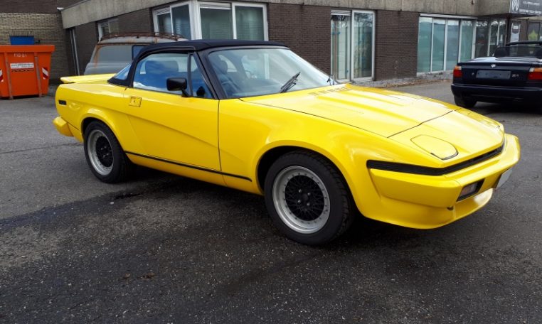 Triumph TR7 4600 V8 Geel