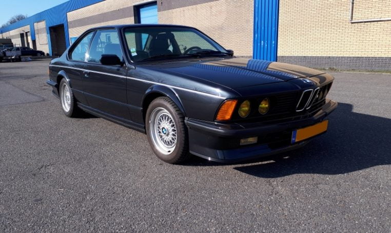 BMW M635 CSI Diamantzwart Met Zwart Leder 133000 Km