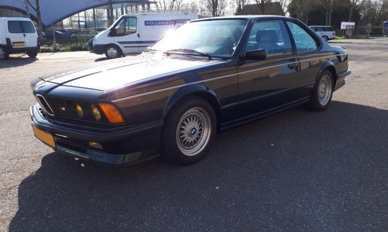 BMW M635 CSI Diamantzwart Met Zwart Leder 133000 Km