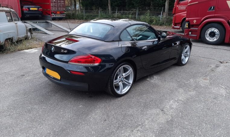 BMW Z4 Twin Turbo Zwart 87000 Km Zwart Leder