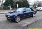 BMW 320i Cabrio E30 Blauw Met Blauw Leder 114000 Km 0