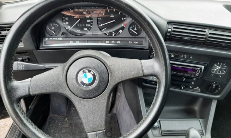 BMW 320i Cabrio E30 Blauw Met Blauw Leder 114000 Km 0