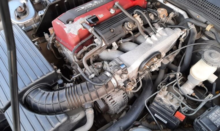 Honda S2000 Grijs Met Rood Leder 121000 Km 0