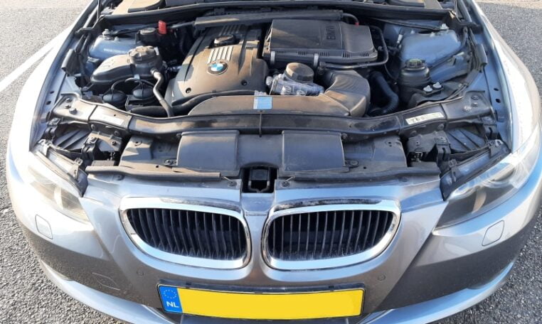 BMW 335i Cabrio Twin Turbo E93 Grijs Met Rood Leder 171000 Km 0