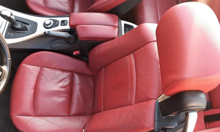 BMW 335i Cabrio Twin Turbo E93 Grijs Met Rood Leder 171000 Km 0