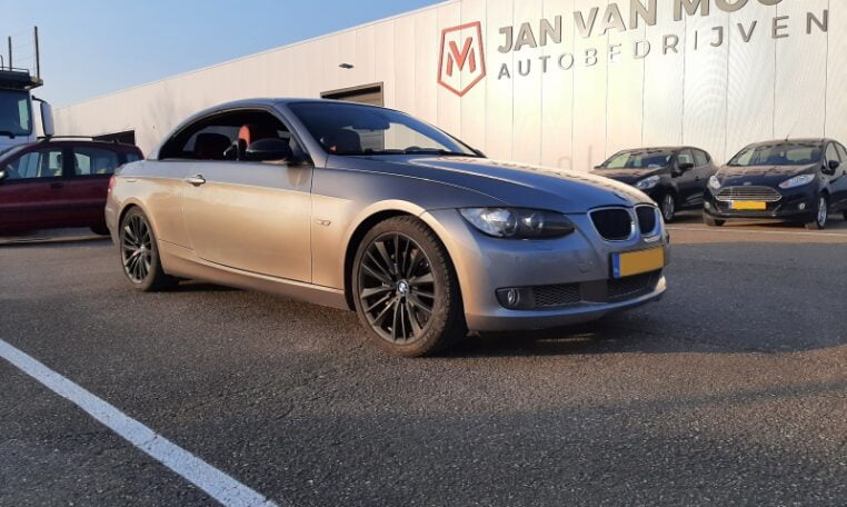 BMW 335i Cabrio Twin Turbo E93 Grijs Met Rood Leder 171000 Km 0