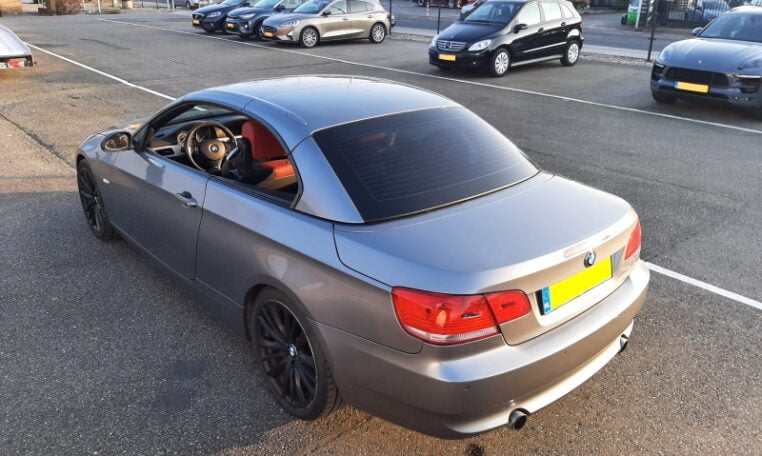 BMW 335i Cabrio Twin Turbo E93 Grijs Met Rood Leder 171000 Km 0