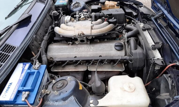 BMW 325iA Cabrio E30 Mauritiusblauw Met Grijs Leder 192000 Km 0