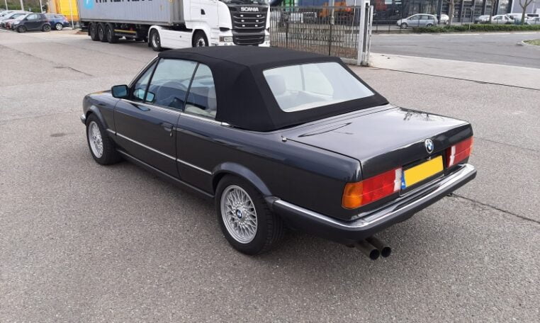 BMW 325i Cabrio E30 Diamantzwart Beige Leder CH 103000 Km 0