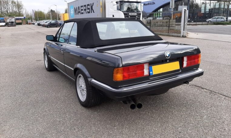 BMW 325i Cabrio E30 Diamantzwart Beige Leder CH 103000 Km 0