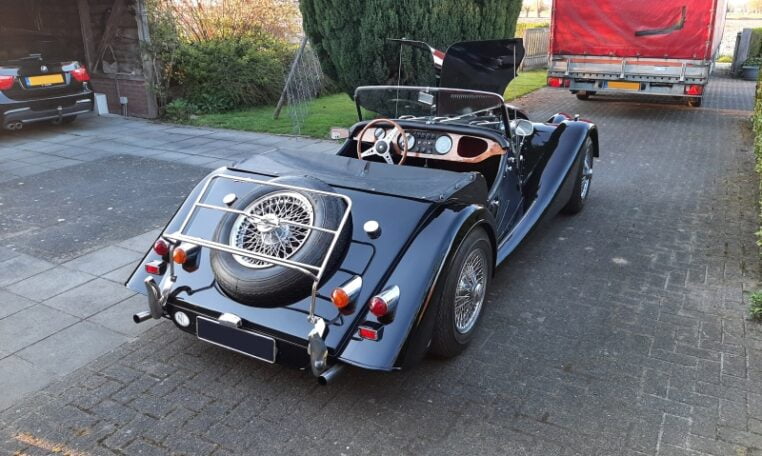Morgen Plus 8 Zwart Met Rood Leder 63000km 0
