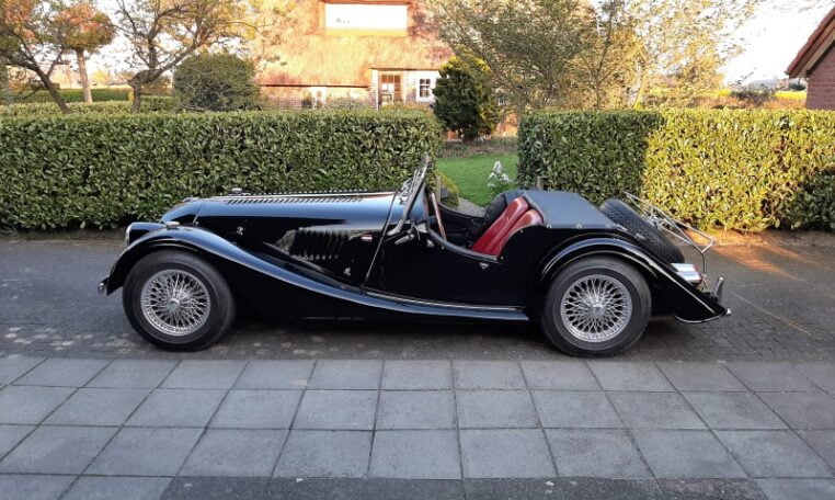 Morgen Plus 8 Zwart Met Rood Leder 63000km 0