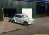 Morris Minor Beige Met Zwart Kunstleder Interieur 12398 Km 0