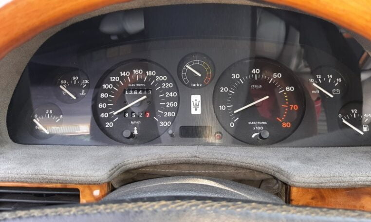 Maserati Ghibli Lichtblauw Met Beige Leder 126000 Km 0