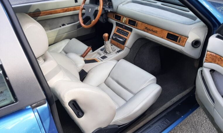 Maserati Ghibli Lichtblauw Met Beige Leder 126000 Km 0