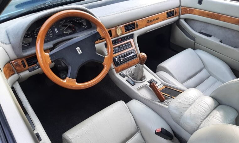 Maserati Ghibli Lichtblauw Met Beige Leder 126000 Km 0