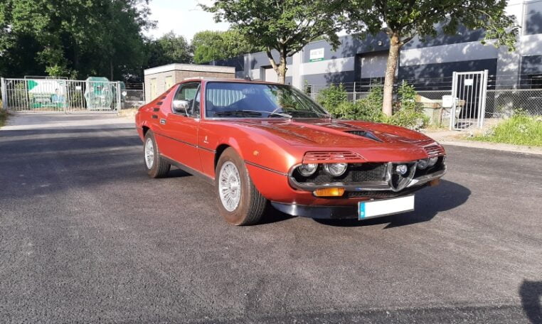 Alfa Romeo Montreal Rood Met Antraciet Stof 99000 Km 0
