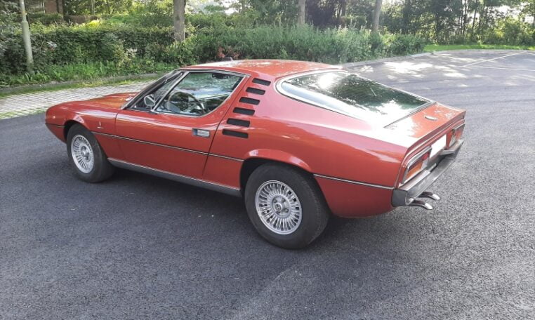Alfa Romeo Montreal Rood Met Antraciet Stof 99000 Km 0