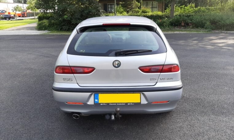 Alfa Romeo 156 2.5 V6 24V Sportwagon Zilvergrijs Met Beige Leder 160000 Km 0