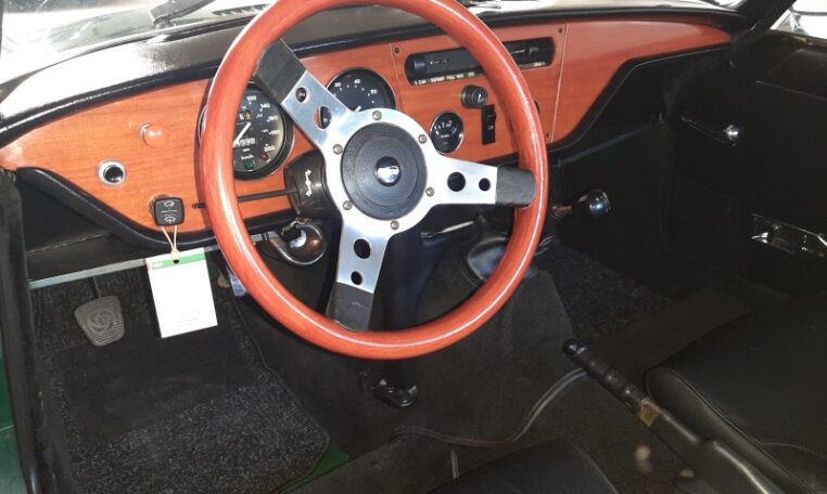 Triumph Spitfire Mk IV Donkergroen Met Zwart Kunstleder 0