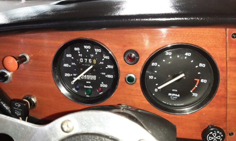 Triumph Spitfire Mk IV Donkergroen Met Zwart Kunstleder 0