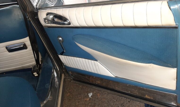 Citroën DS21 Pallas Gris Ardoise Blauw Stof Interieur 44000 Km 0