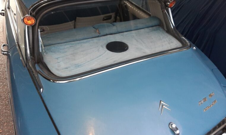 Citroën DS21 Pallas Gris Ardoise Blauw Stof Interieur 44000 Km 0