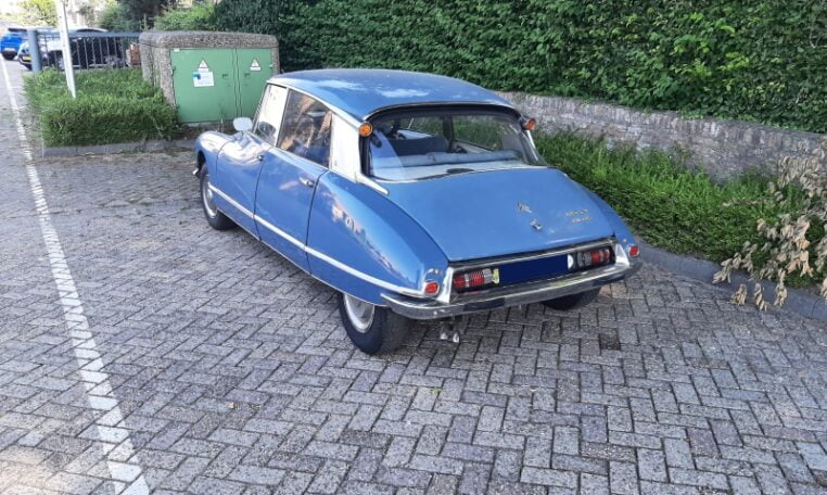 Citroën DS21 Pallas Gris Ardoise Blauw Stof Interieur 44000 Km 0
