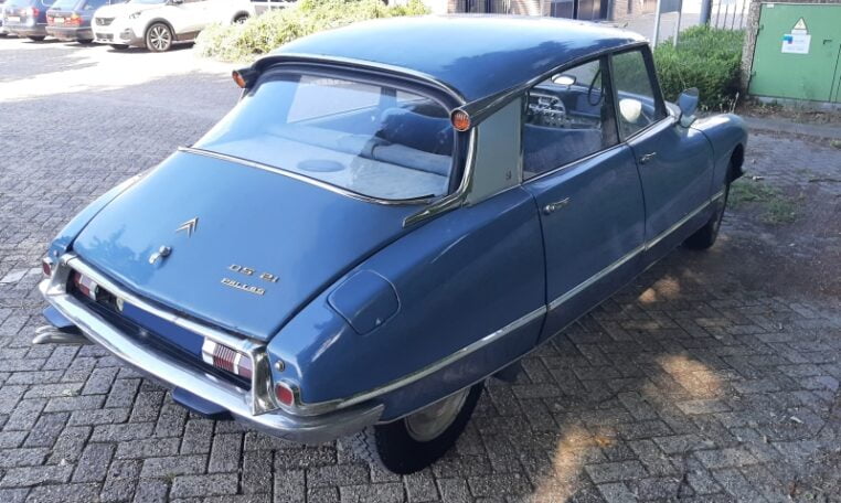 Citroën DS21 Pallas Gris Ardoise Blauw Stof Interieur 44000 Km 0