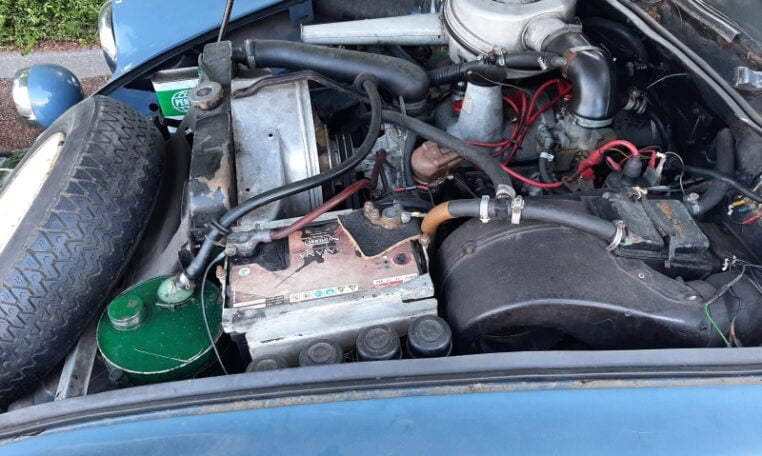 Citroën DS21 Pallas Gris Ardoise Blauw Stof Interieur 44000 Km 0